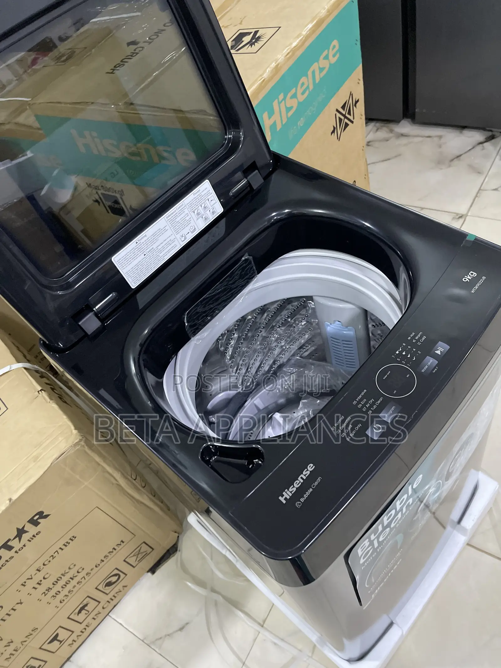 Large Drum Washer by Hisense