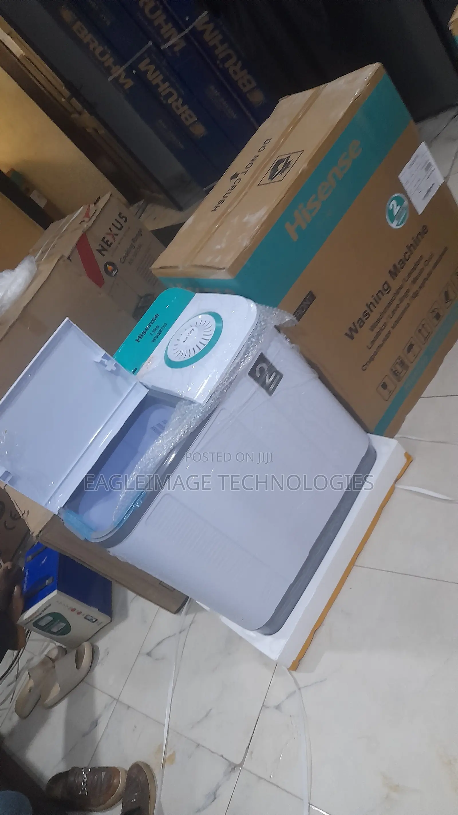 Premium Hisense 7.5KG Top Load Washing Machine