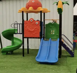 Giant Playground Equipment With Slides Swings