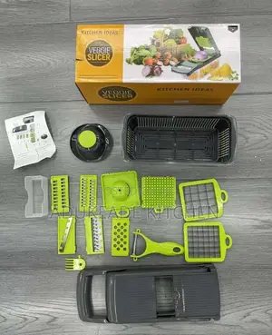 16pcs Veggies Dicer, Slicer, Chopper and Cutter