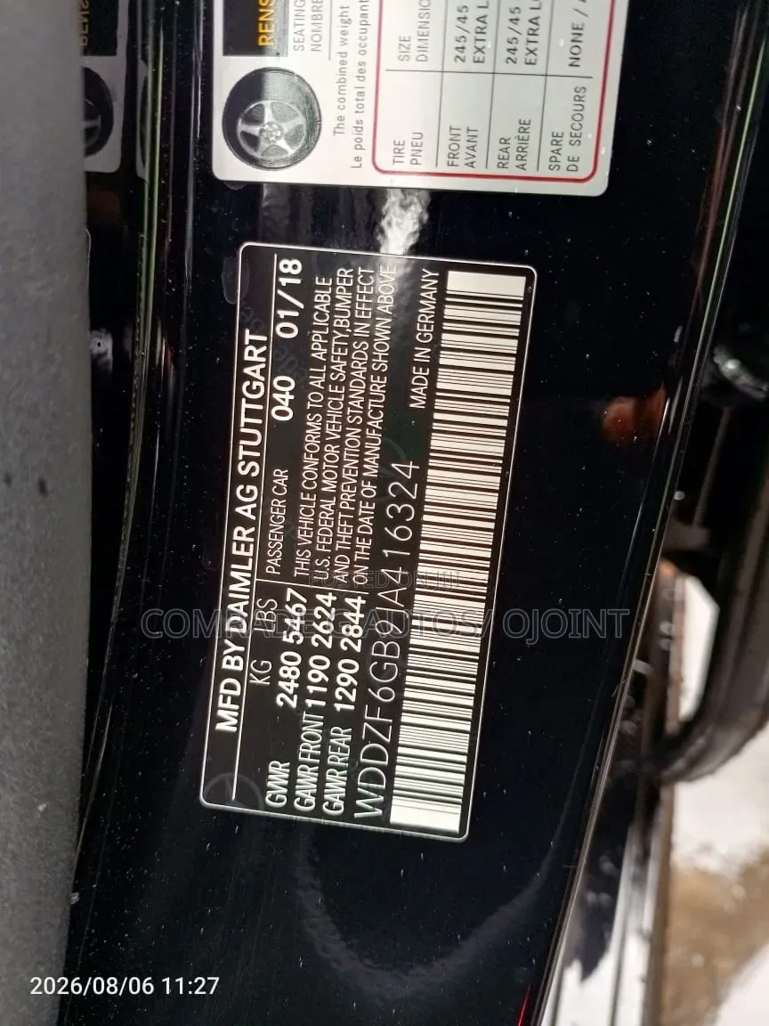 Mercedes-Benz E400 2018 Black
