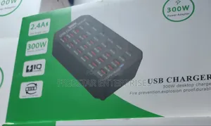 300W 30 Ports USB Charging Station 12 Ports USB Type C Charger.