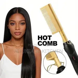 Professional Press Hair Hot Comb