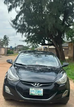 Hyundai Elantra 2013 Black