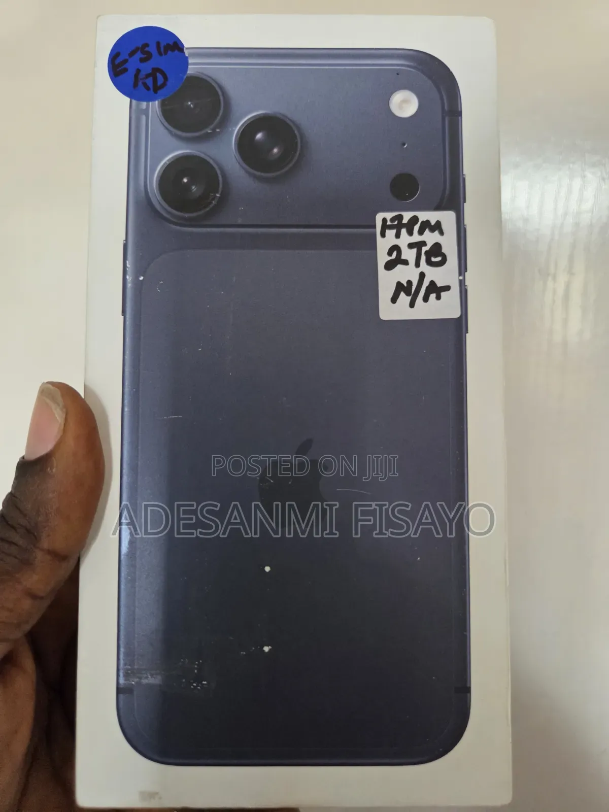 New Apple iPhone 17 Pro Max 2 TB Blue