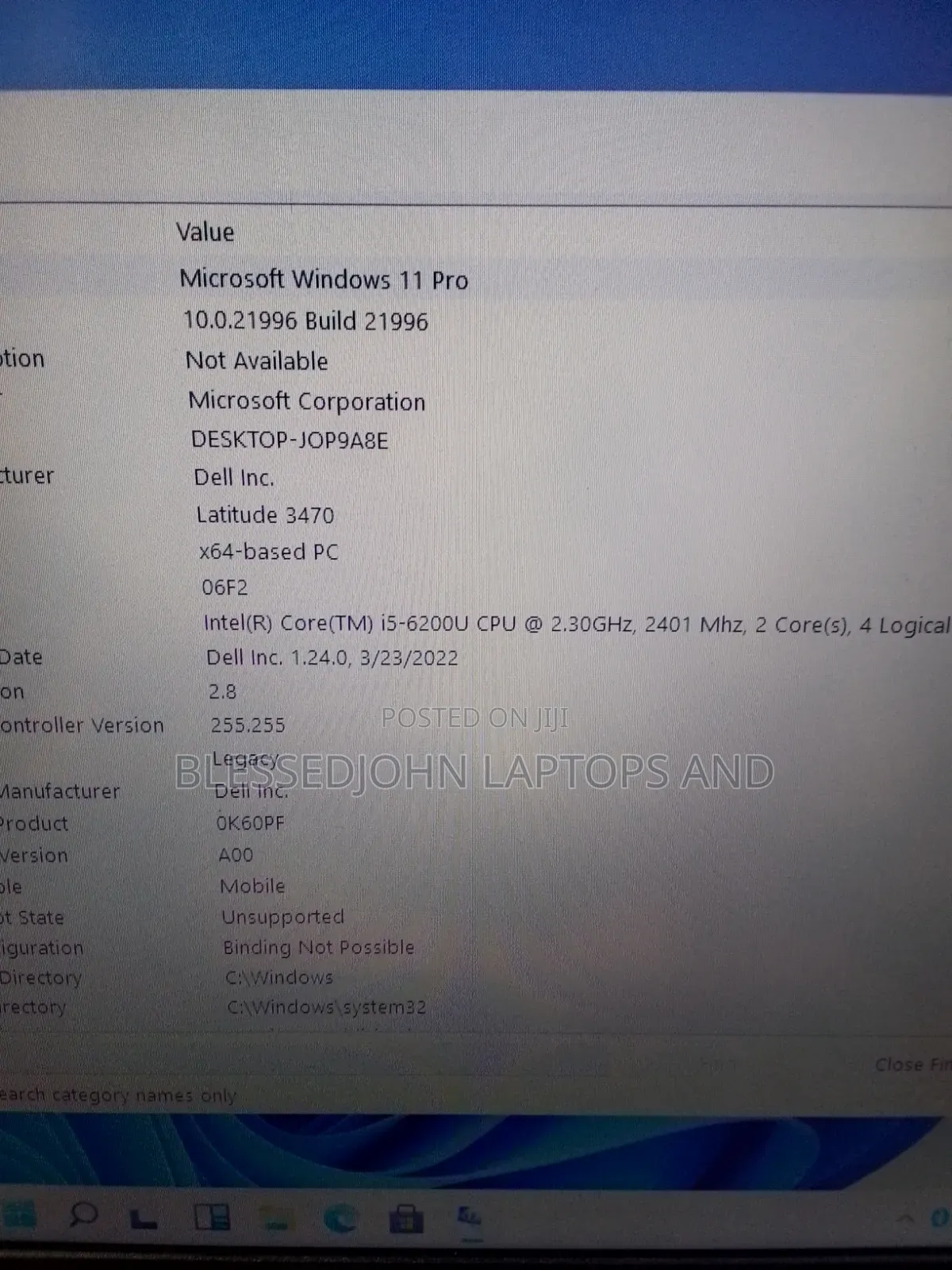 Laptop Dell Latitude 14 3470 8GB Intel Core i5 SSD 256GB