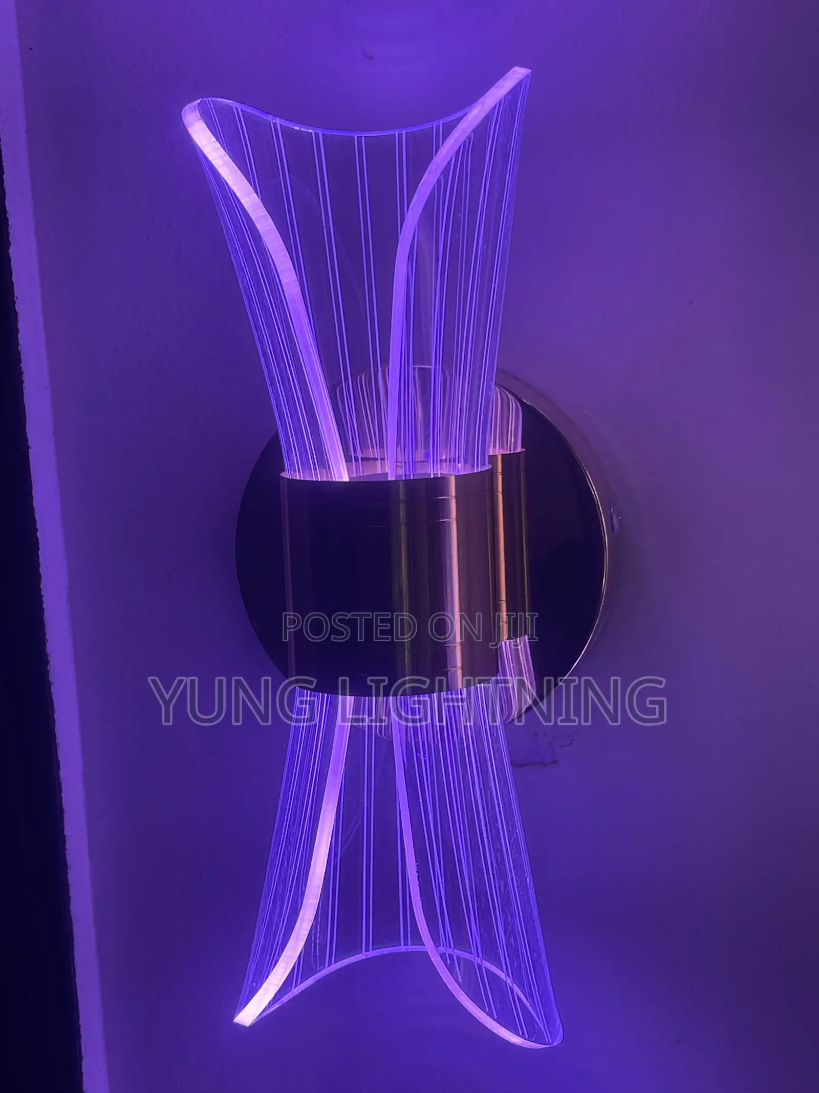 Modern Gold Double-Sided LED Wall Light Luxury Indoor Wall Lamp