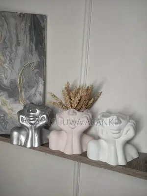 Gypsum Vase