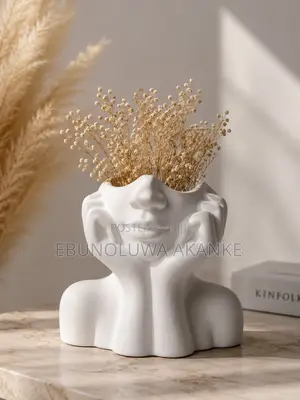 Gypsum Vase