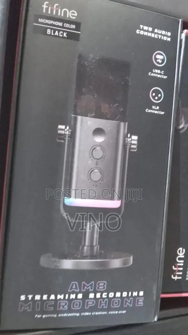 Fifine Ampligame Am8 Dynamic Streaming Microphone
