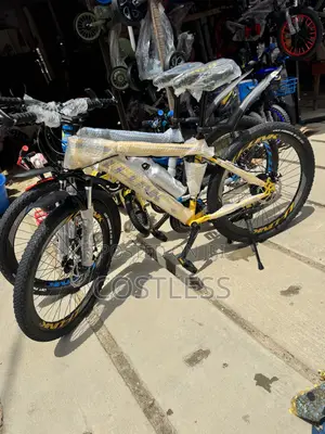 Mountain Sport Bike Features a Strong Frame, Front Suspension