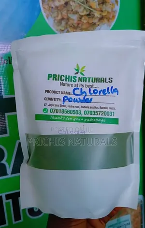 Chlorella Powder 100g–Chlorella Superfood Powder for Detox Support,