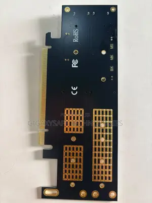 Dual M.2 NVMe to PCI Express X4 Adapter