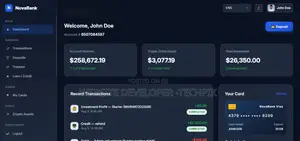 Online Banking PHP Script