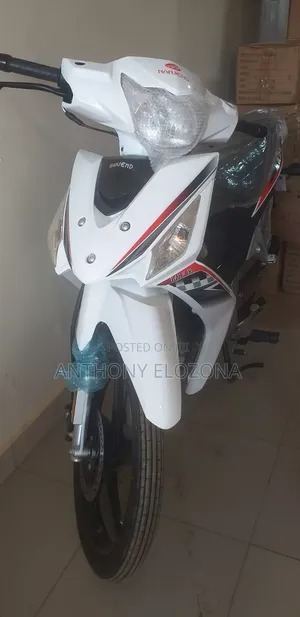 New Motorcycle 2025 White