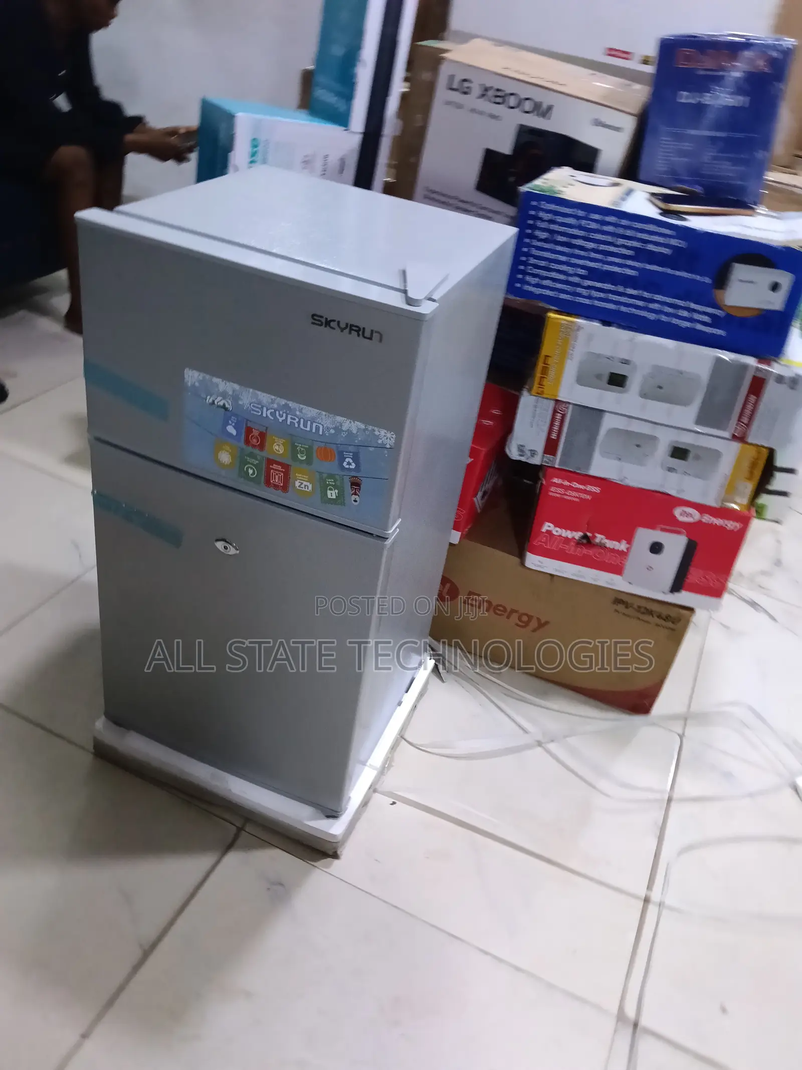 Durable SKYRUN BCD-85HC Double Door Refrigerator