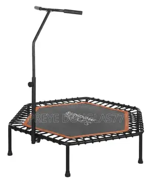 New Sundow Hexagon Fitness Trampoline + Handle
