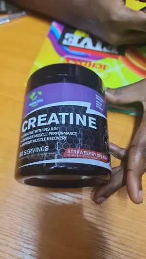 Creatine Monohydrate Strawberry Flavored