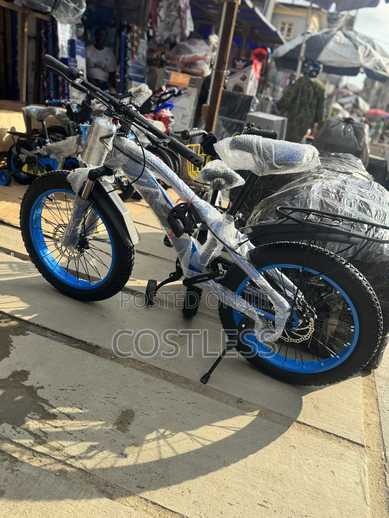 Fat Tire Mountain Bicycle