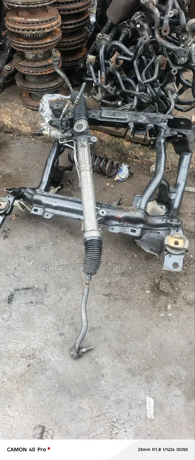 Front Beam and Steering Rack for Ml 2010 Model