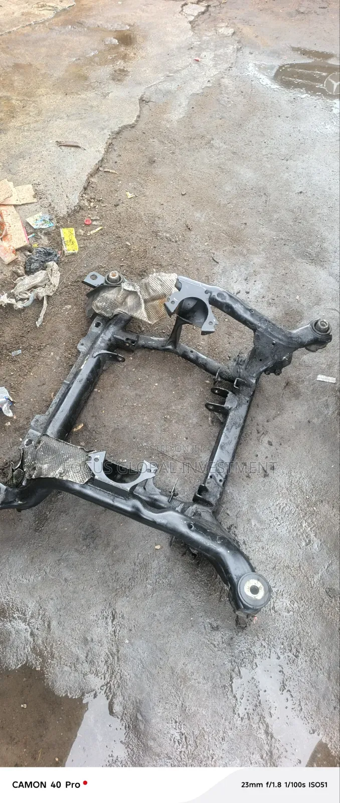 Front Beam and Steering Rack for Ml 2010 Model