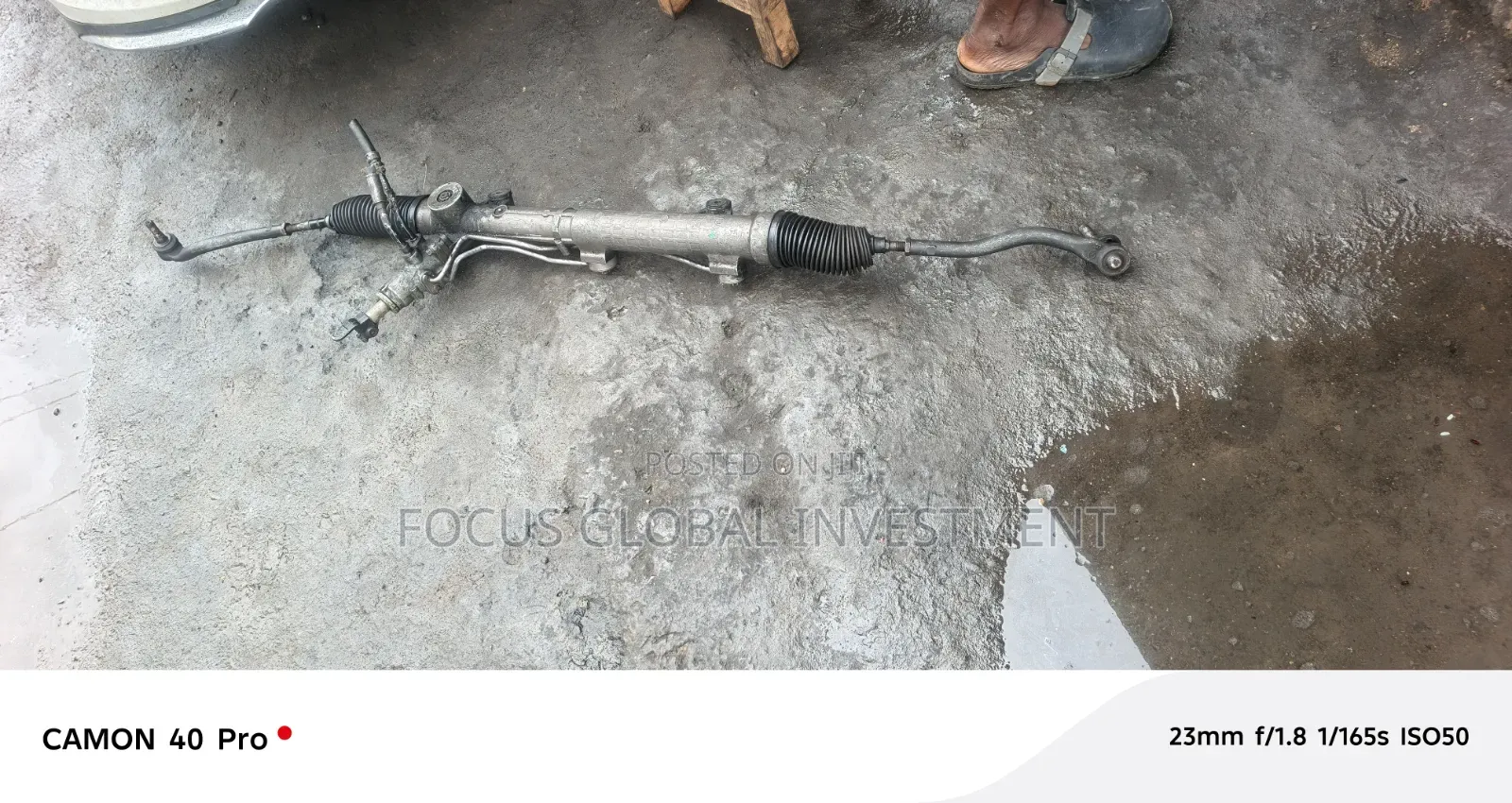 Front Beam and Steering Rack for Ml 2010 Model