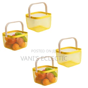 Multipurpose Plastic Mesh Storage Basket (Pantry Basket)