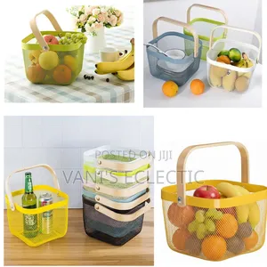 Multipurpose Plastic Mesh Storage Basket (Pantry Basket)