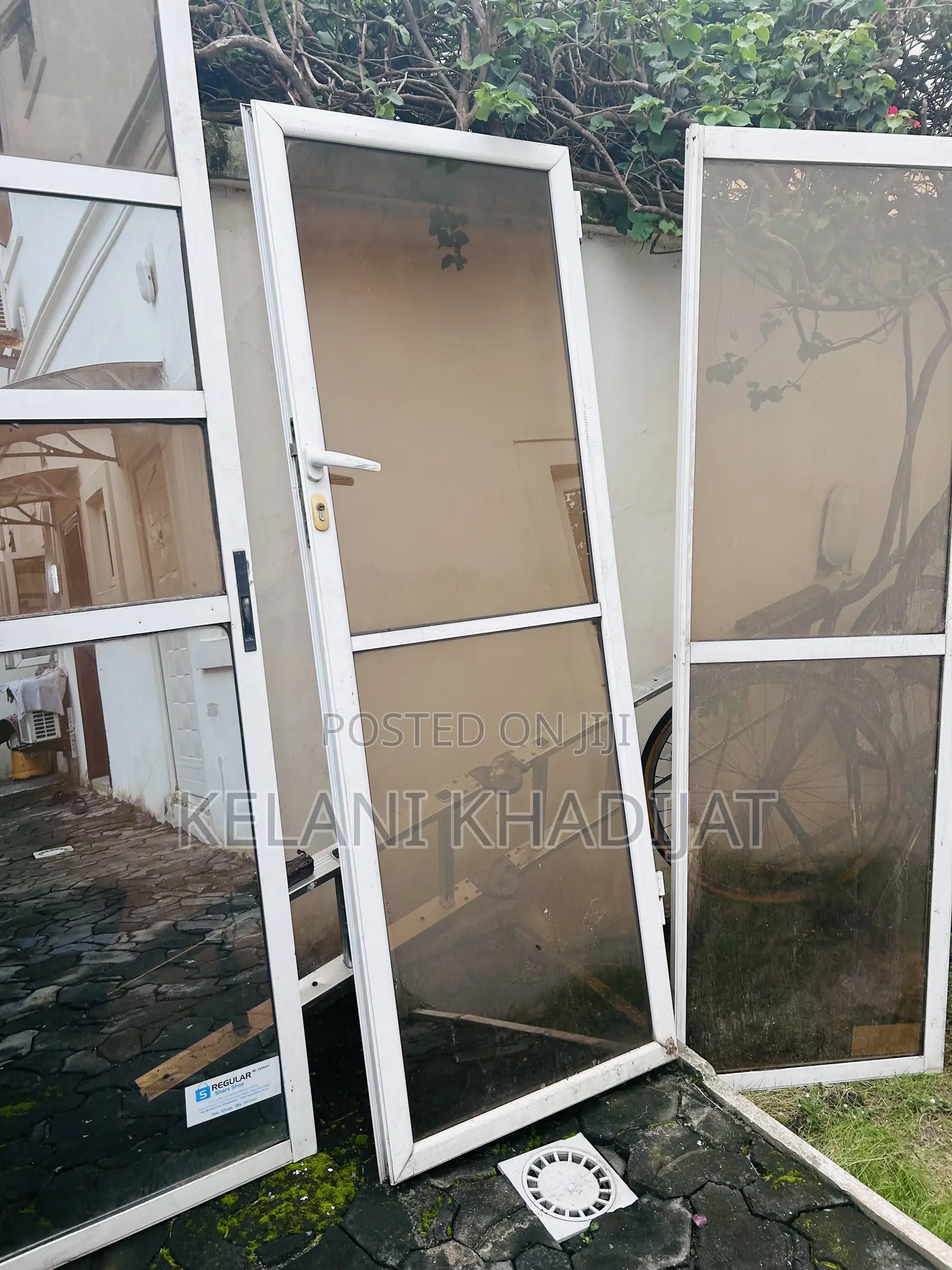 Aluminum Glass Framed Door