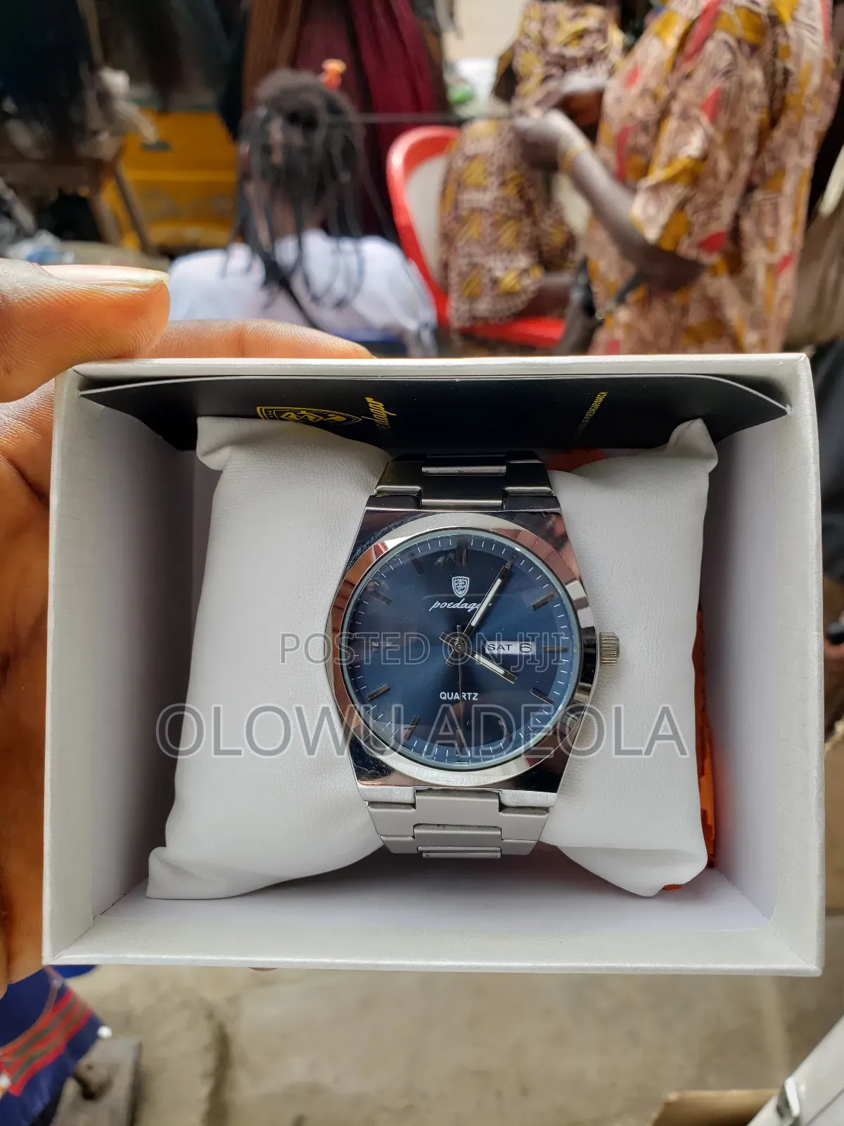 Series'1 Silver Poedagar Watch