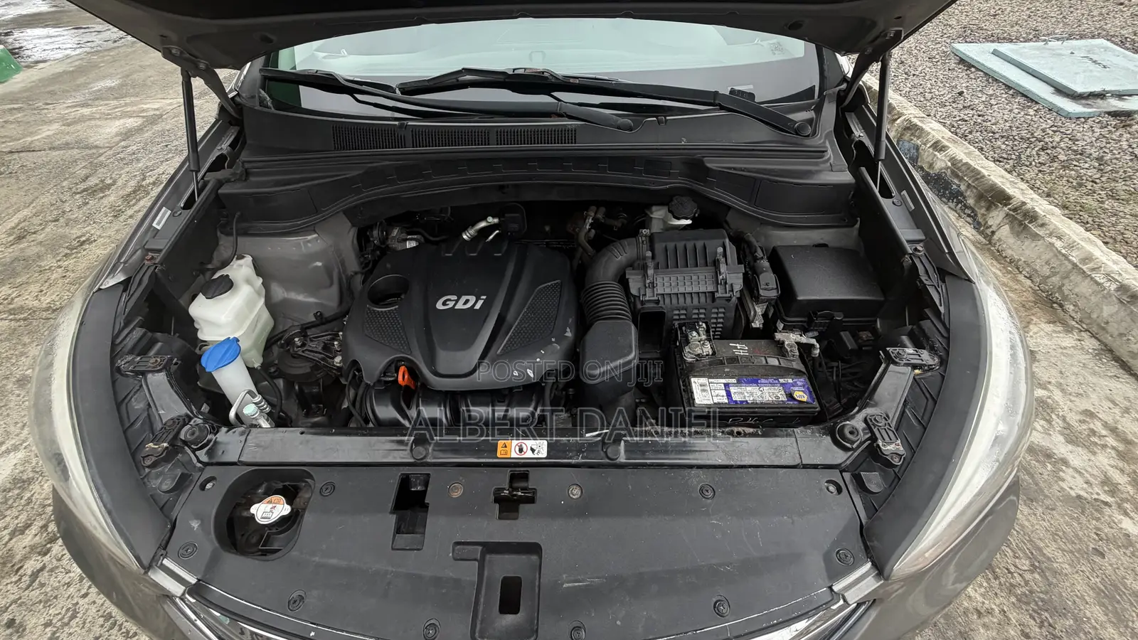 Hyundai Santa Fe 2014 Gray