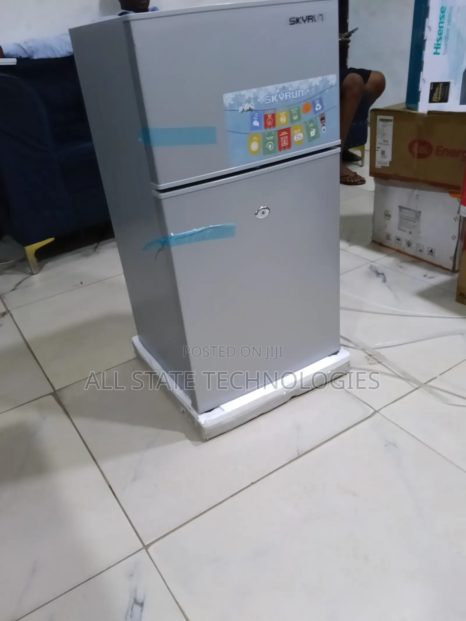 SKYRUN BCD-85HC Mini Double Door Refrigerator