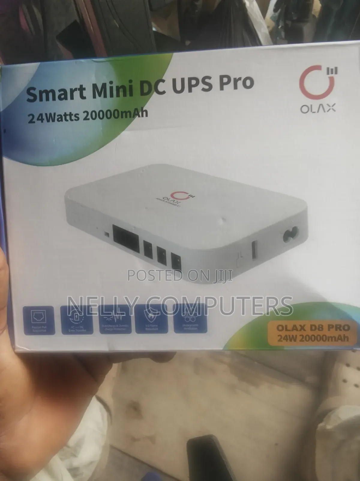 Olax D8 Pro Smart Mini DC UPS 20,000mah