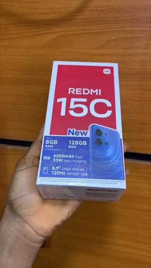 New Xiaomi Redmi 15C 4G 128 GB Blue