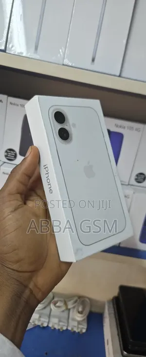 New Apple iPhone 16 128 GB White