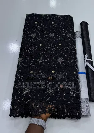Luxury Chiffon Cord Lace With Swarovski Stones