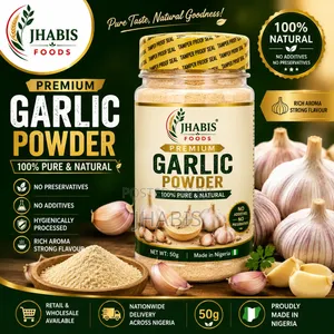 Premium Garlic Powder 50g | 100% Natural | Rich Aroma