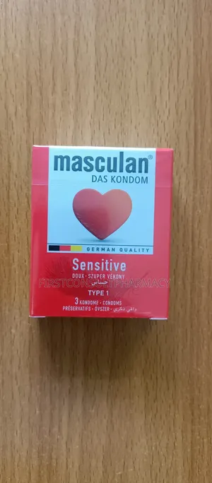 Masculan Sensitive Condom X 3