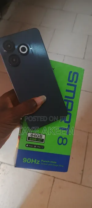 Infinix Smart 8 128 GB Gray
