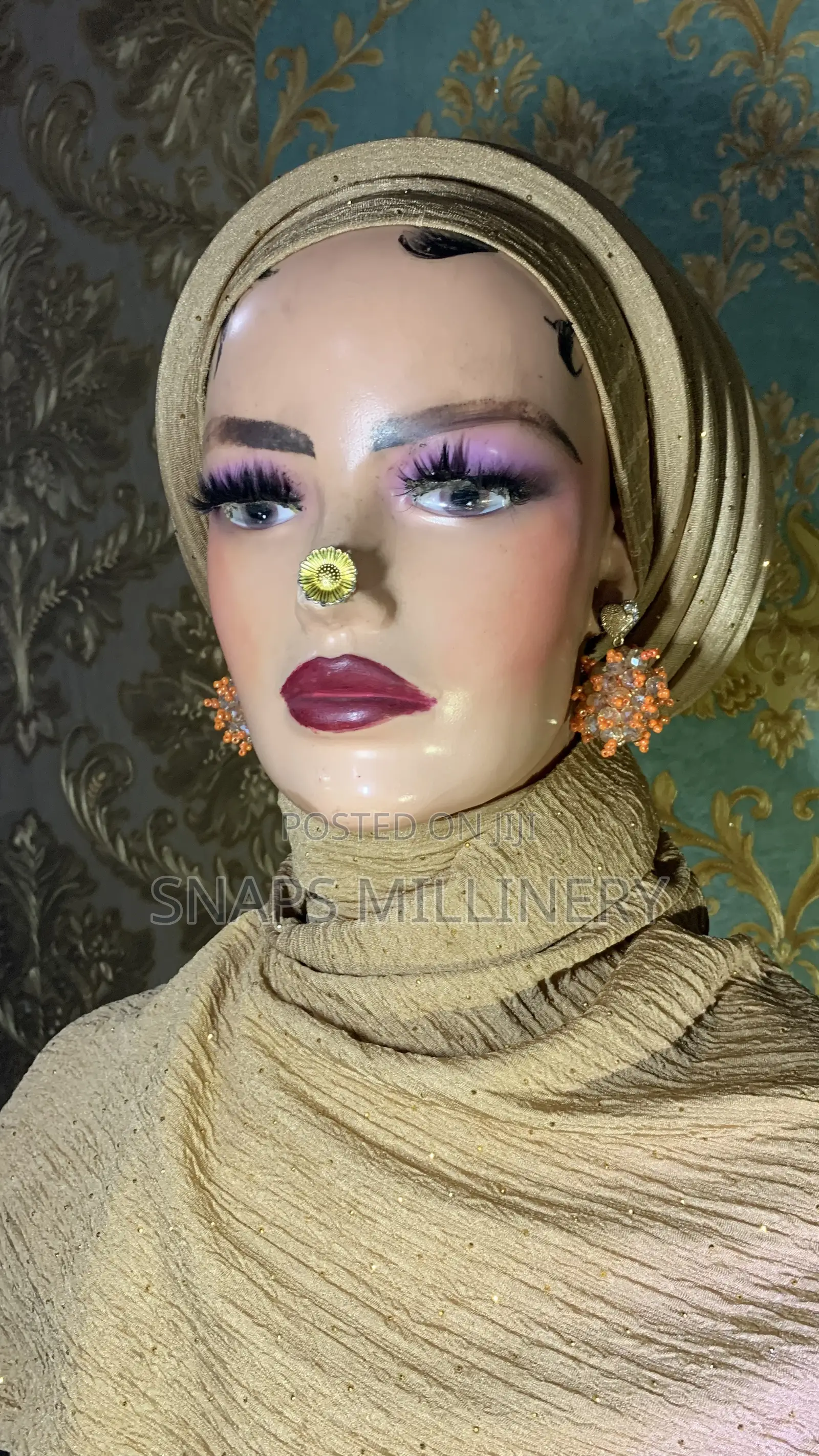 Premium Spiral Cap and Hijab