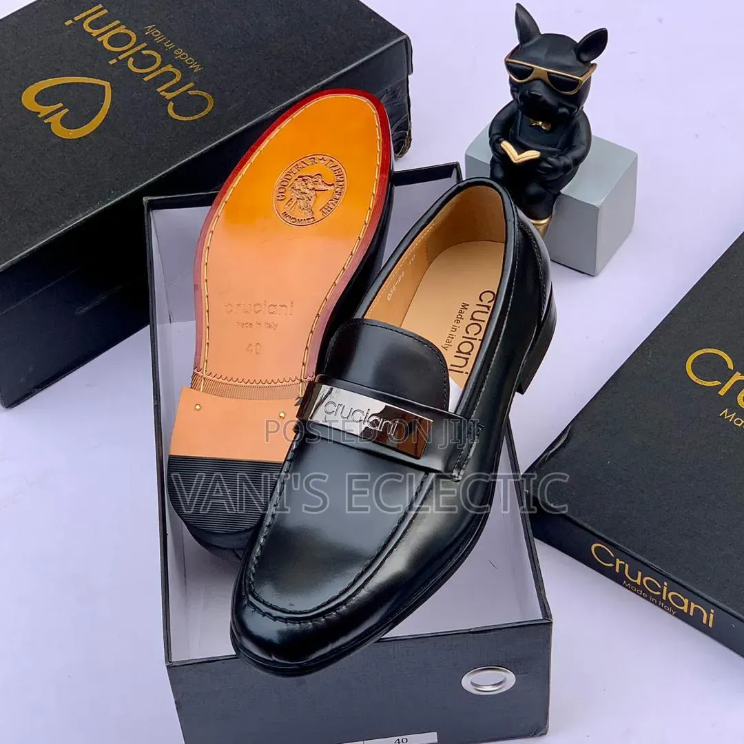 Cruciani Leather Loafers