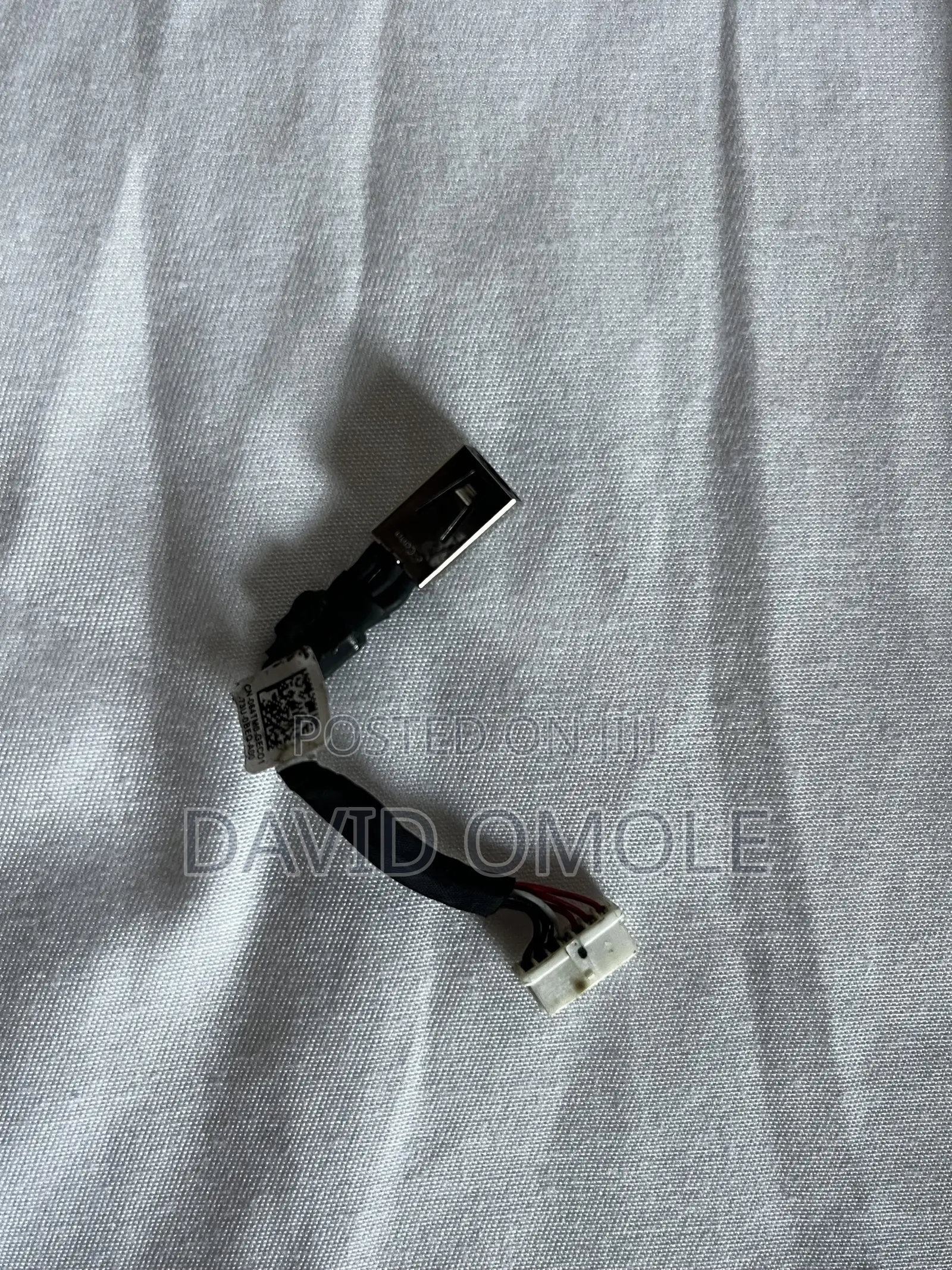 Original Dell 130W DC Power Jack Charging Port Cable
