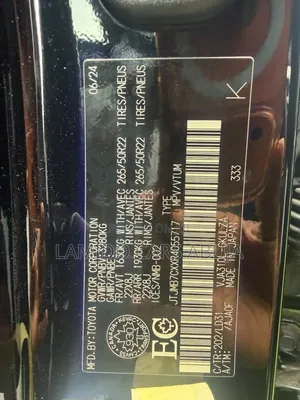 Lexus LX 600 2024 Black