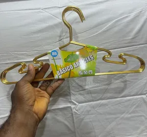 10pcs Premium Gold Stainless Steel Clothes Hangers