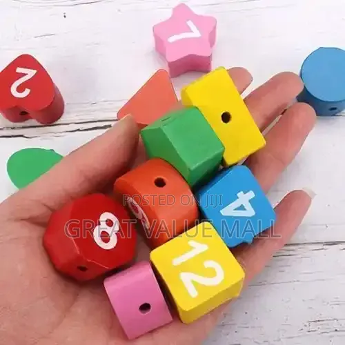Early Learning Educational Toy Gift Wooden Shape Color Sorting Clock