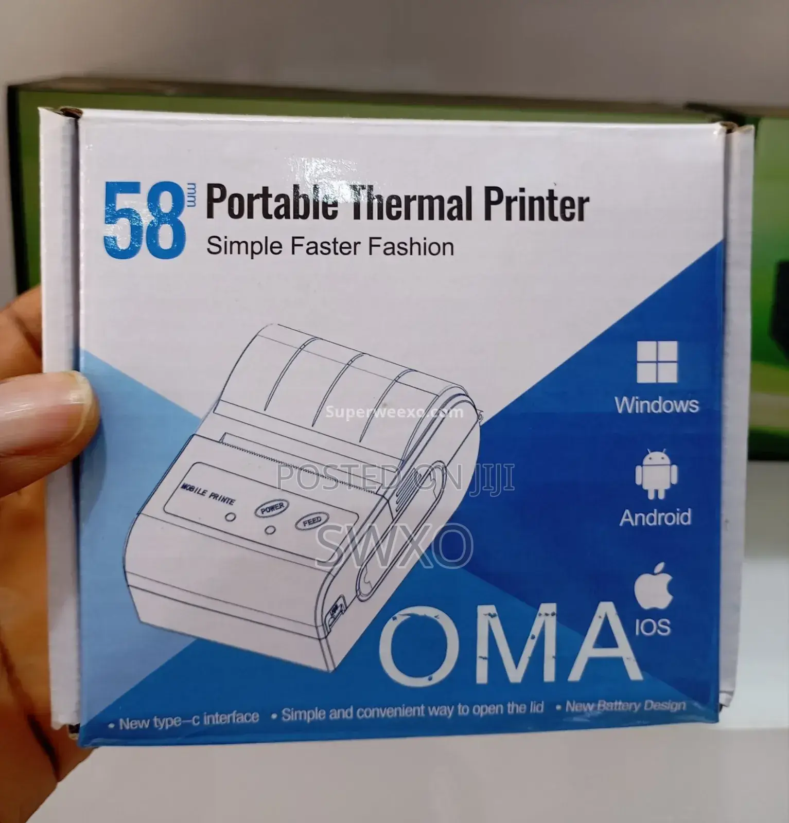 58mm Portable Thermal Printer for Receipt POS