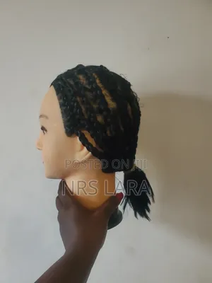 Baby Doll Head for Wig With Hair
