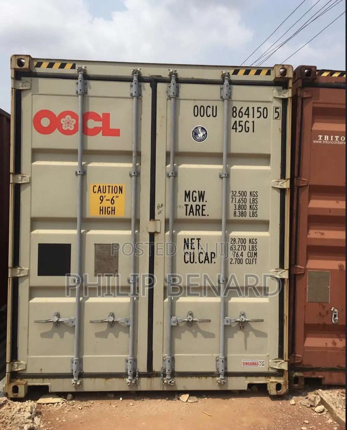 40ft Shipping Container