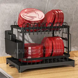 2 Layers Quality Plate Rack