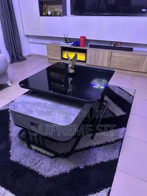 Luxury Imported Glass and Marble Center Table